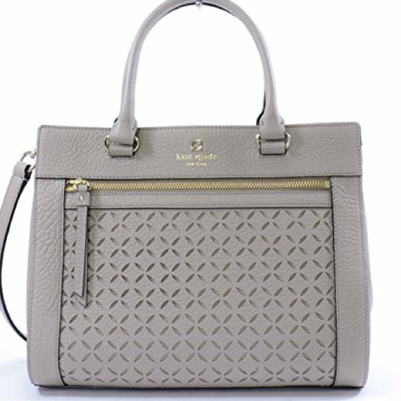 Kate Spade Perri Lane Romy Satchel Warm Putty